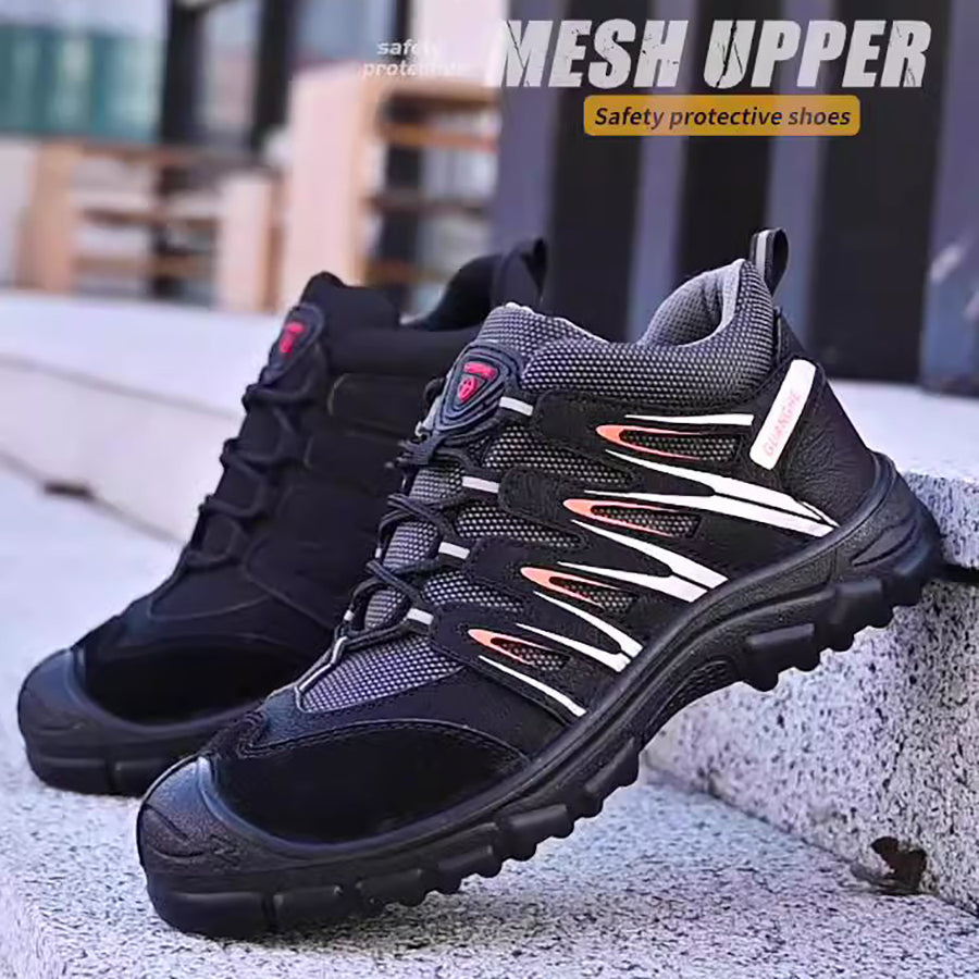steel toe work shoes image