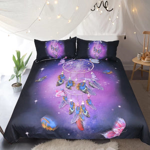 Dream Catcher Romantic Purple Duvet Cover Set Bedroom Blitz More