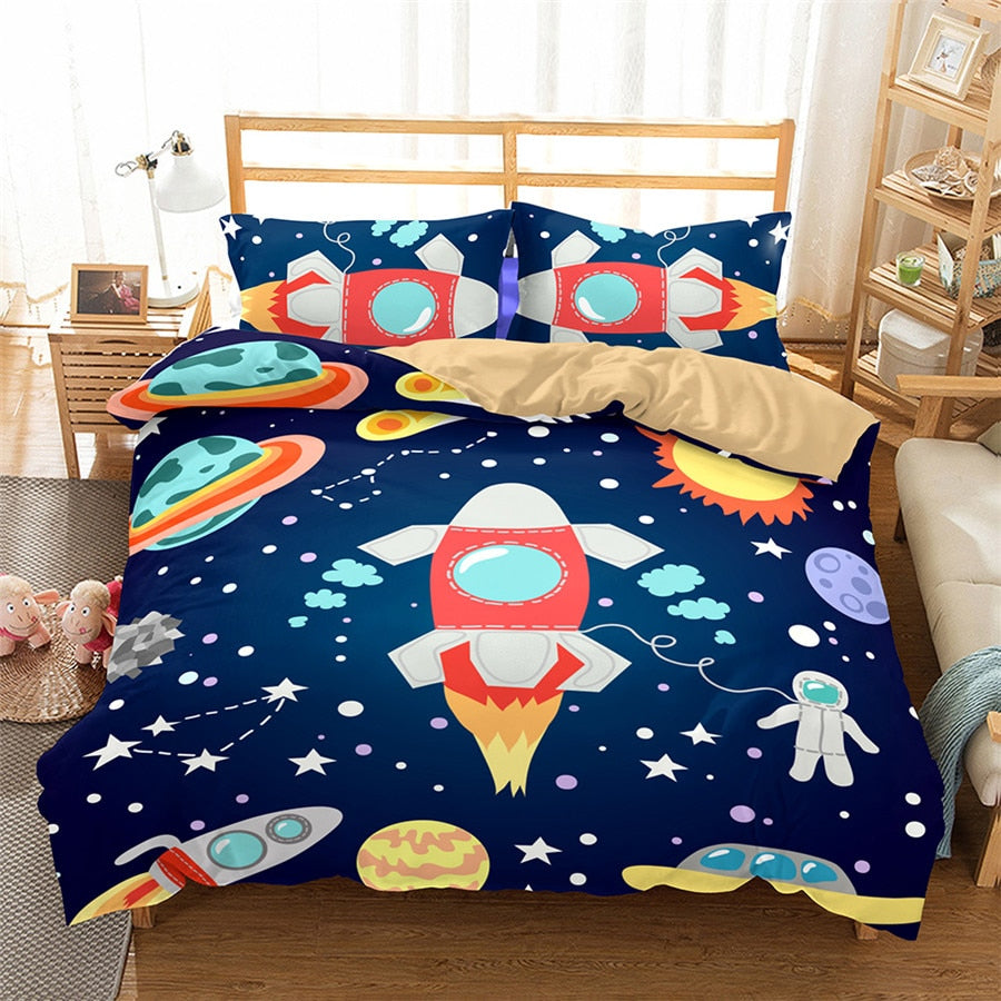 Rocket Duvet Set Bedroom Blitz More