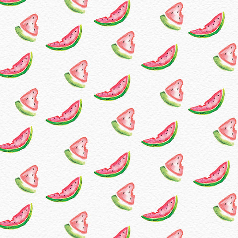 Watercolor Watermelons Summer Melon Daze