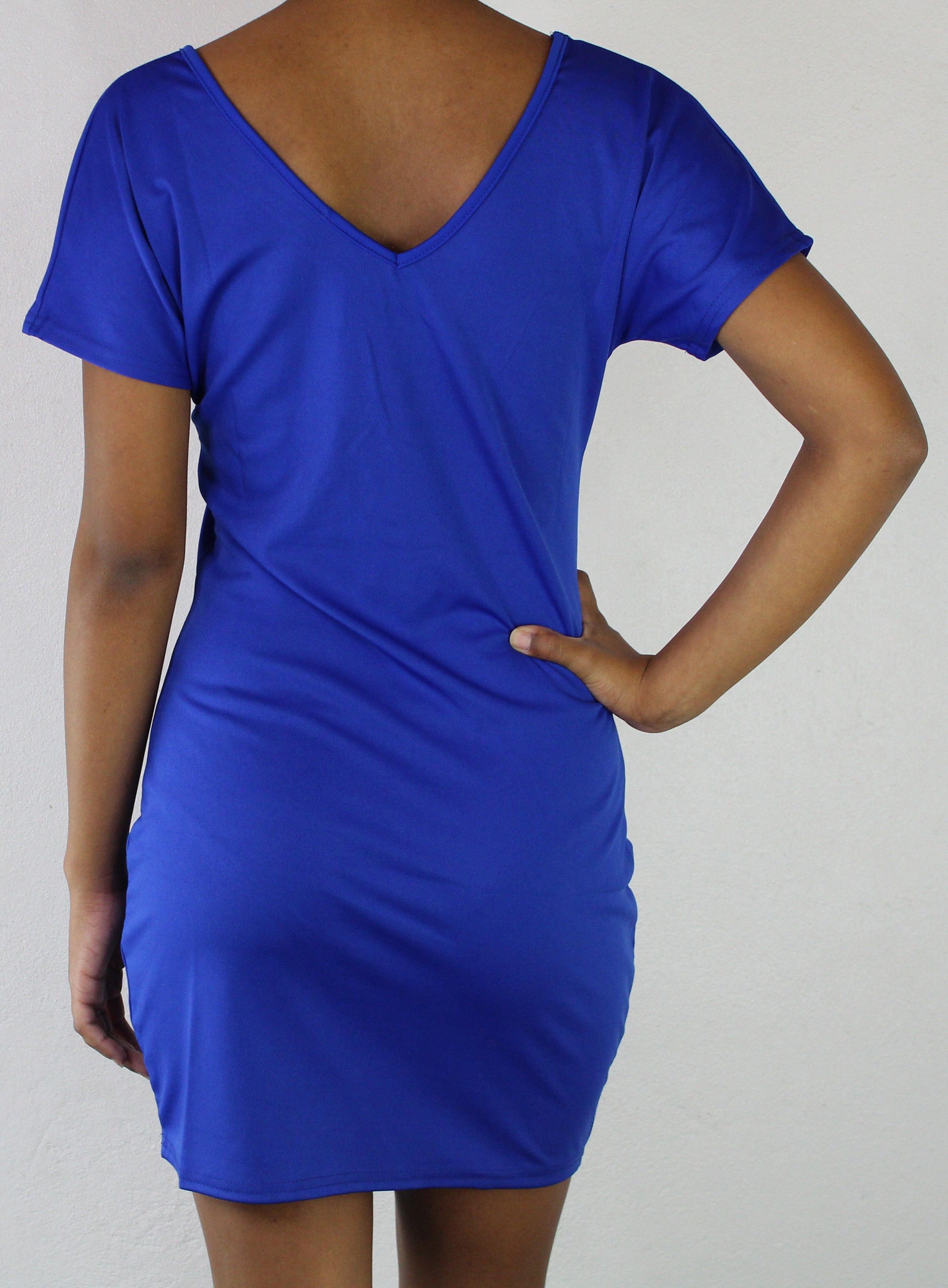 blue champion dress