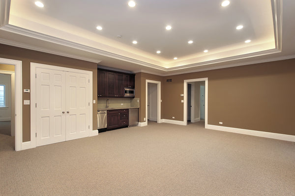 Recessed Lighting Installation Showcased in a new construction home.