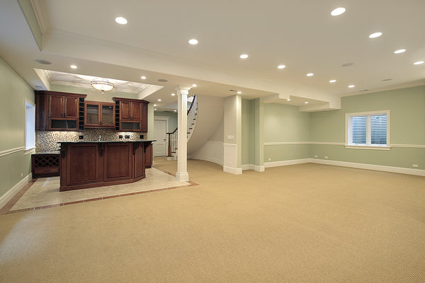 New Recessed Lighting Installation in a new construction family home.