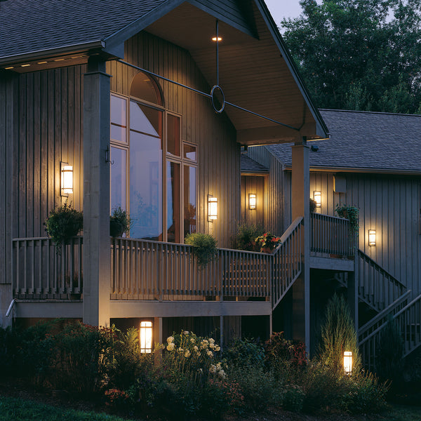 Decorative Outdoor Wall Lights highlighting a home's character.