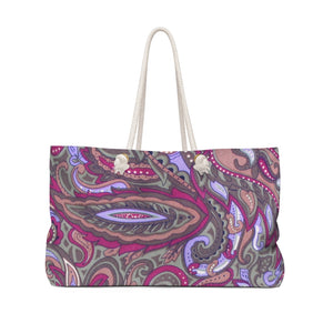 Purple Paisley Bag