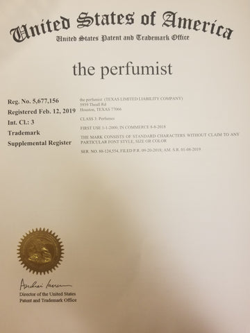 the perfumist Trademark 