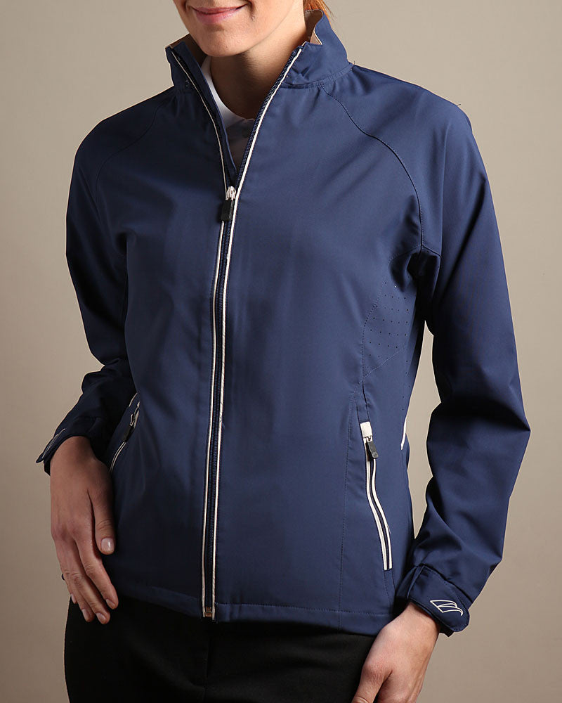 Perforated Water Repellent Wind Jacket - Glen Echo Golf