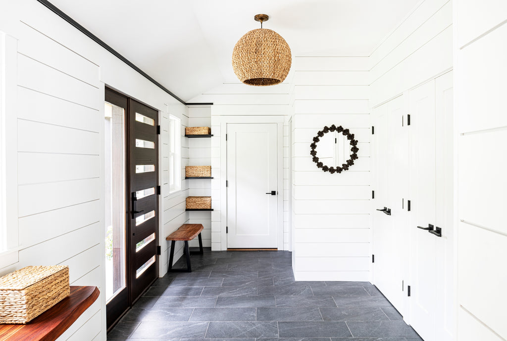 Mudroom w/Shiplap Walls