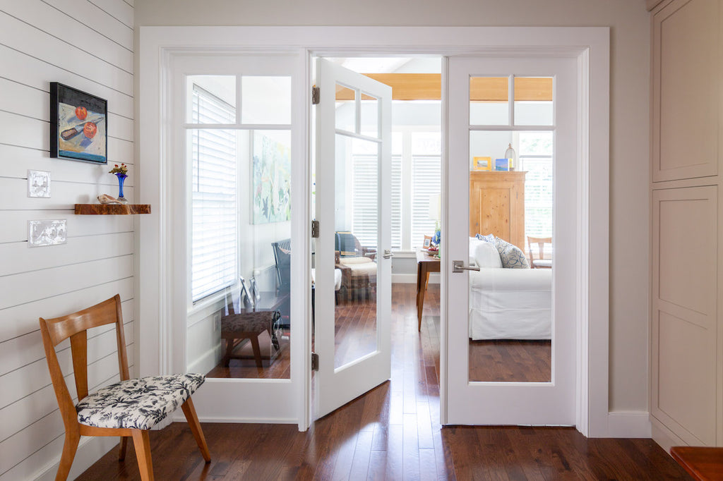 New England Contemporary French Doors