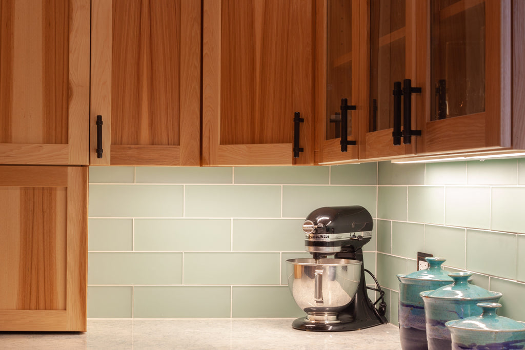 hickory kitchen cabinetry by design craft kitchen aid mixer subway tile backsplash