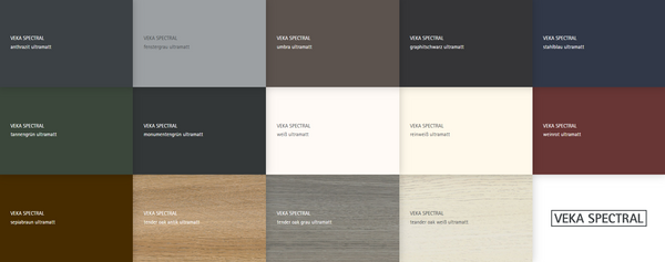 VEKA Spectral Finishes