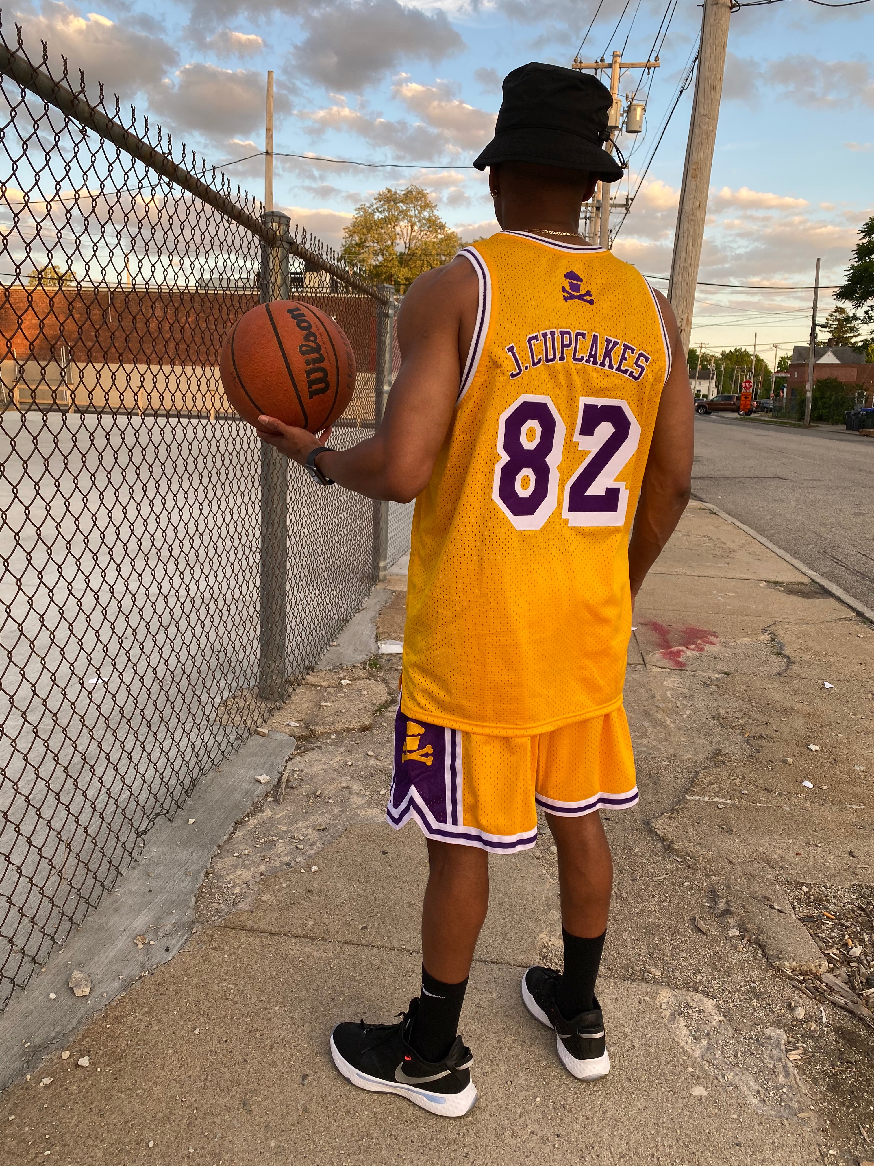 Los Angeles Bakers - Basketball JERSEY - GOLD