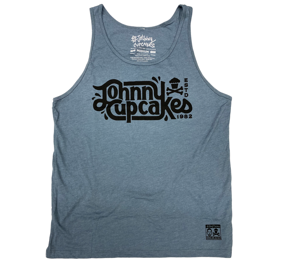 Blue Script Tank