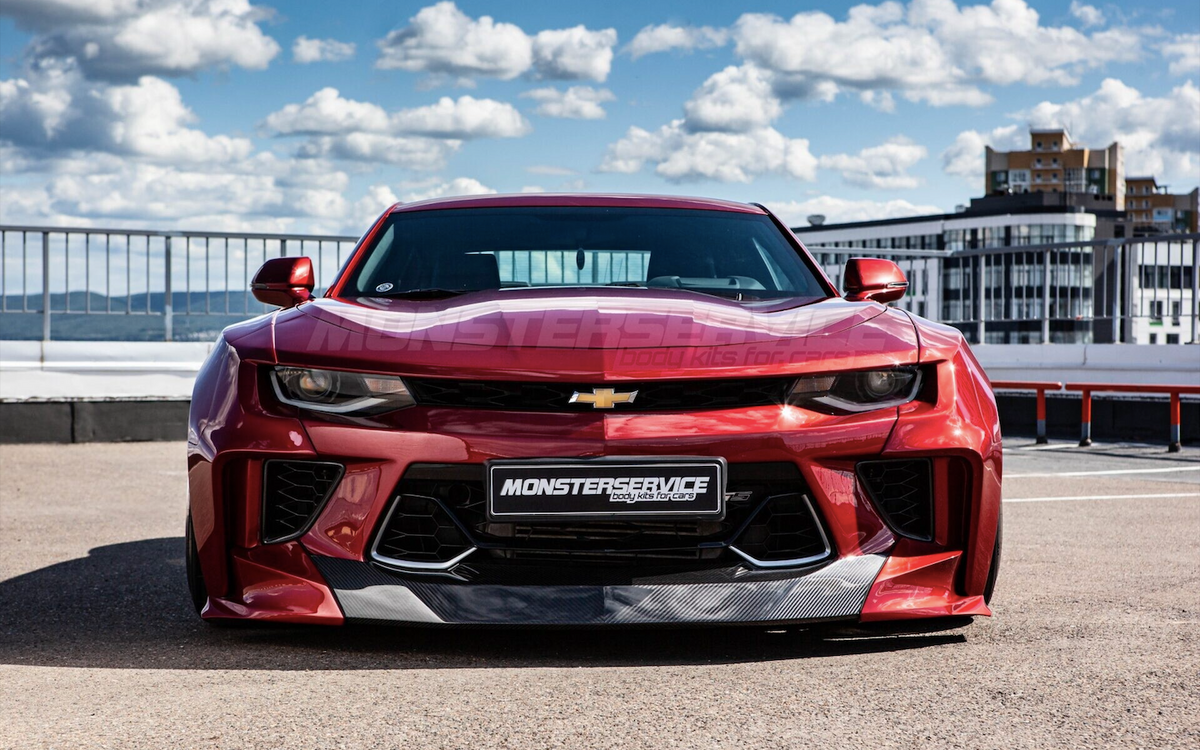 Mikhail Sachko Chevrolet Camaro Bodykit Monsterservice |  