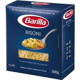 Barilli Risoni Pasta No. 26 500g – 