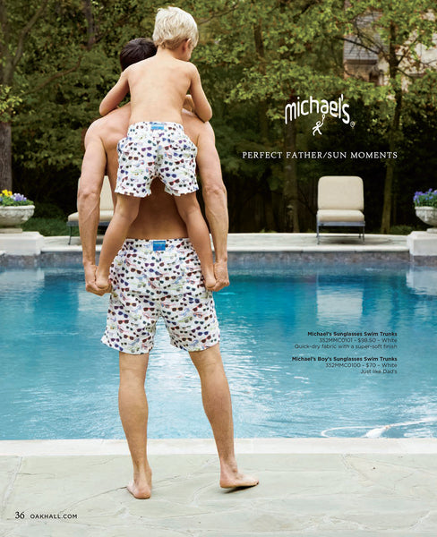 Michael's Swimwear in Oak Hall Magazine