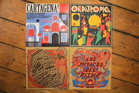 Cartagena!, Ondatropica, The Original Sound of Cumbia, Los Miticos Del Ritmo LPs (Soundway)