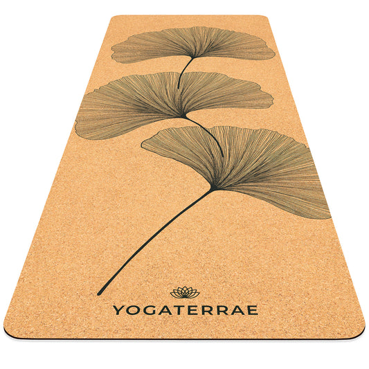Tapis yoga antidérapant épais écologique TPE bordeaux corail – YOGATERRAE