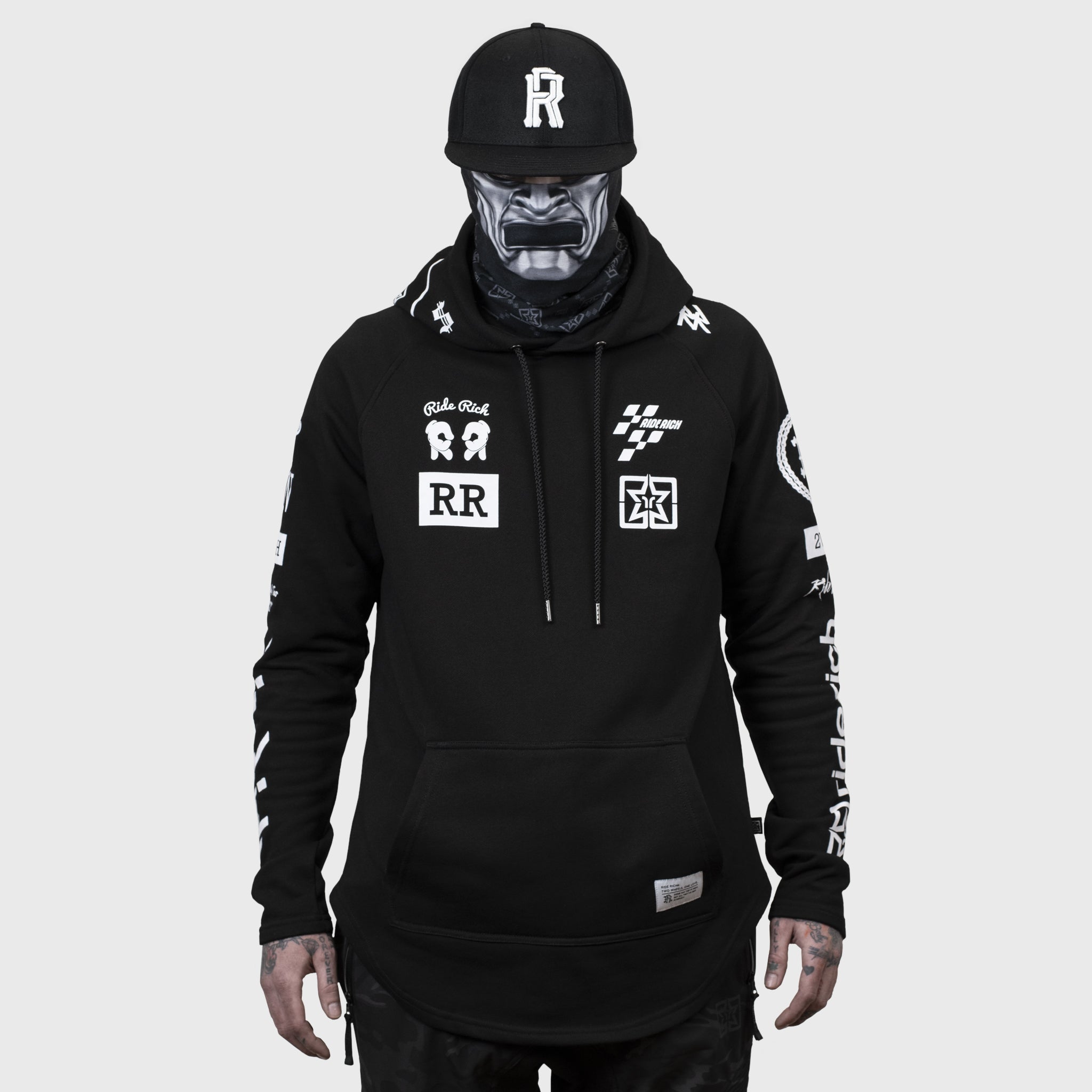 Bezit fax Technologie Branded V2 Scoop Pullover Hoodie | Ride Rich