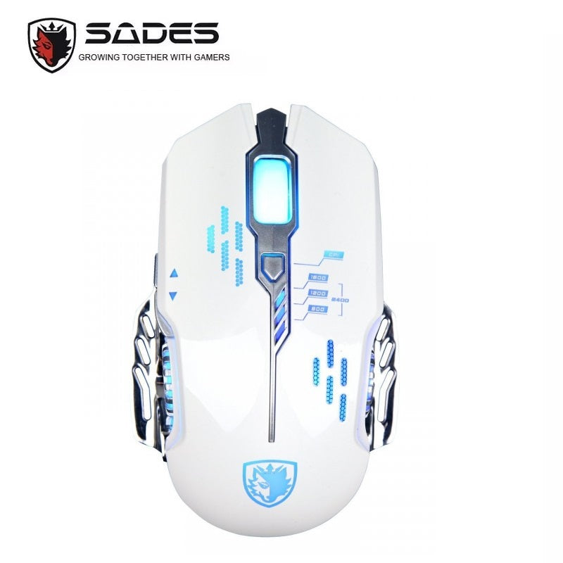 ades q7 gaming mice 6 buttons professional led optical usb wired gaming mouse for pc mac