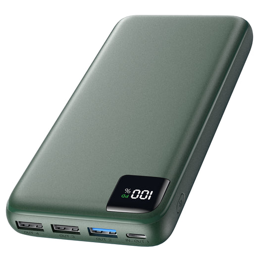 Power Bank 27000mAh with 4 outputs - Blue – ADDTOP