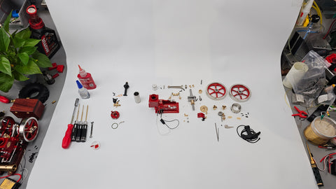 RETROL HM-01 7cc Model Hit and Miss Engine kit version