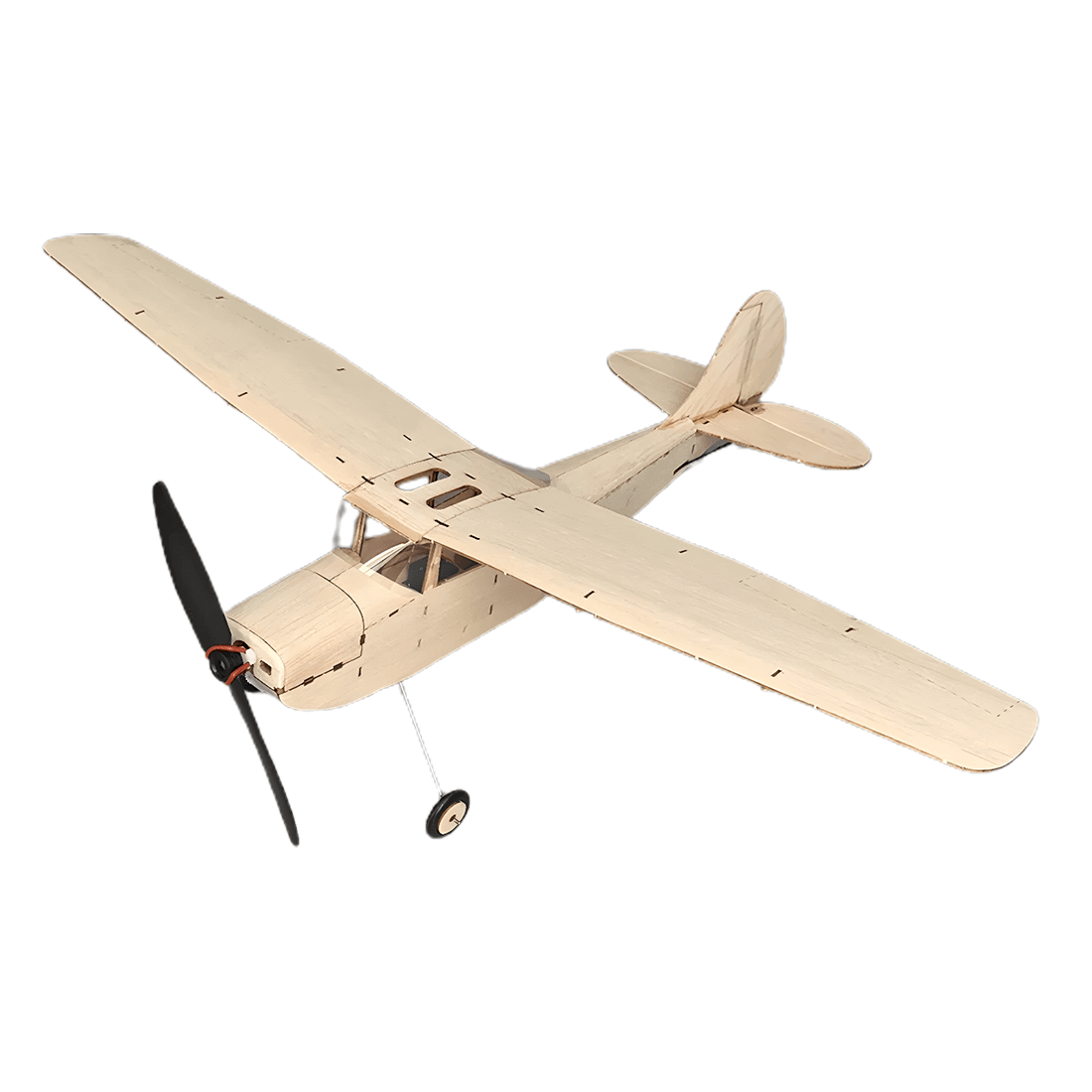 MinimumRC L-19 Cessna RC Mini Fixed-Wing Aircraft Model 3CH Balsa Wood ...