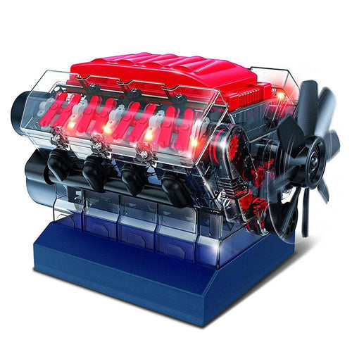 Electric Double-Speed Rotating Display Stand for Model Engine
