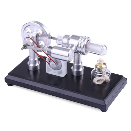 Teching 219pcs 3D Metal Pumping Unit Model DIY Assembly Model Science  Education Toy Gift - Stirlingkit