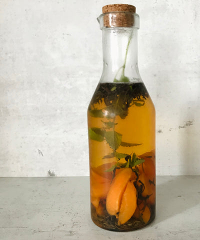 COLDBREW OOLONG WITH APRICOT AND LEMON BALM