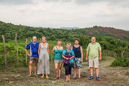 tourists at Renegade Tea Estate toursist at Renegade Tea Estate