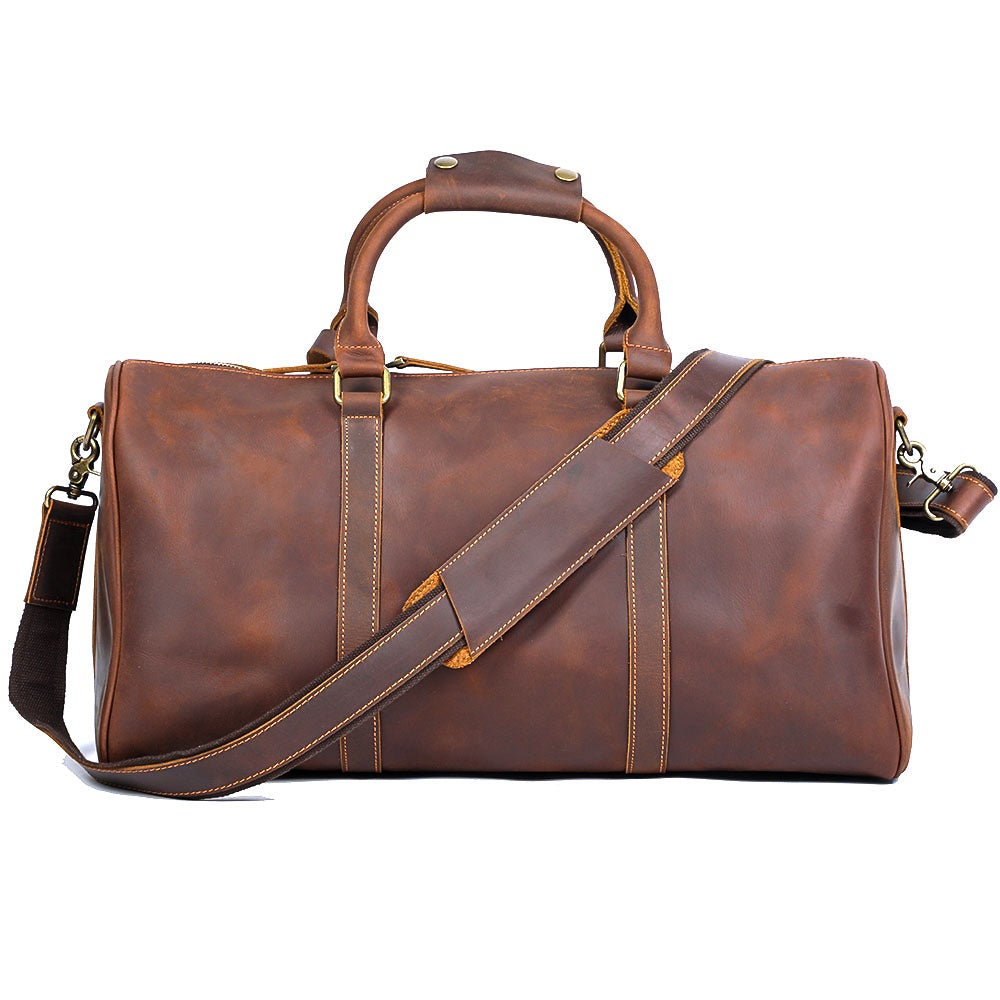 Leather Weekender Bag