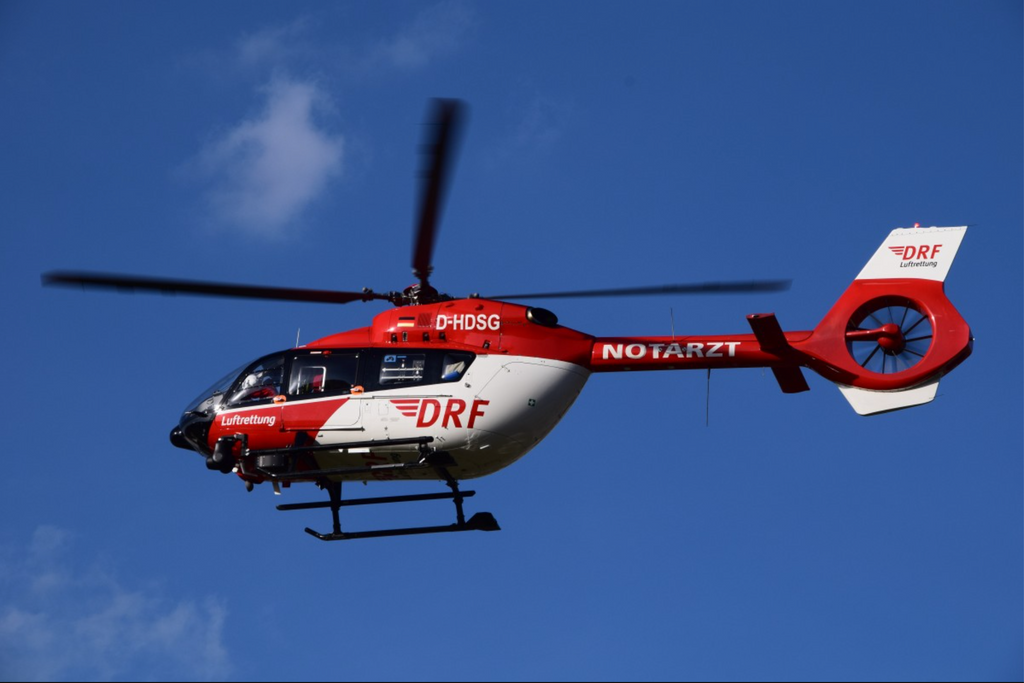 air rescue helicopter