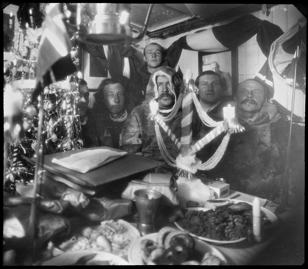 Christmas celebration in Gjoa Haven, 1903