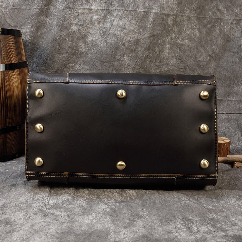 Leather Duffel Bag for men