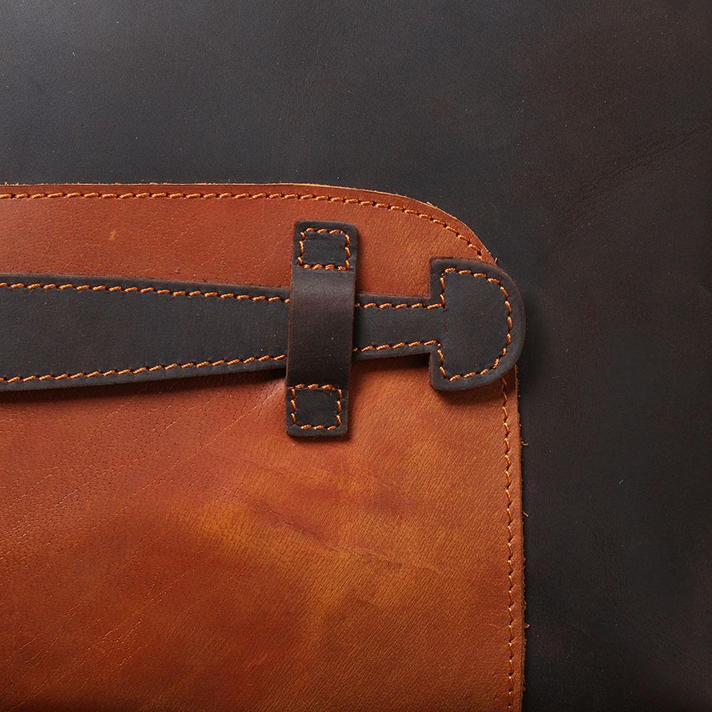 gym Leather Laptop Pouch