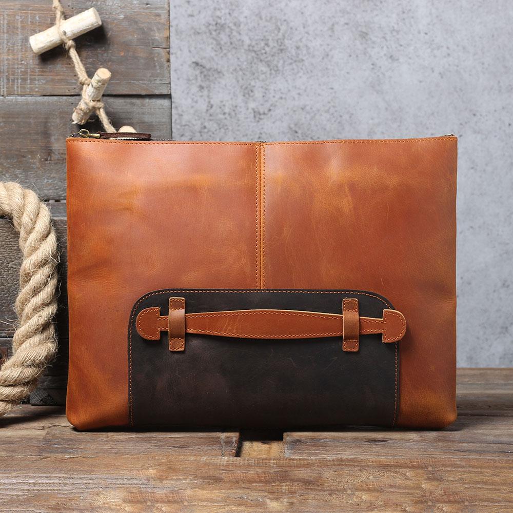 Leather Laptop Pouch