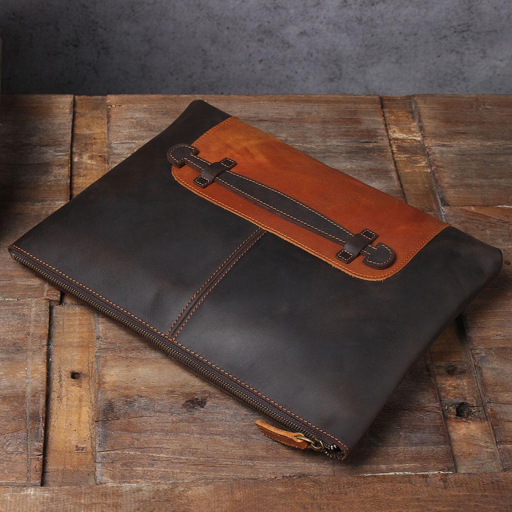 fashion Leather Laptop Pouch