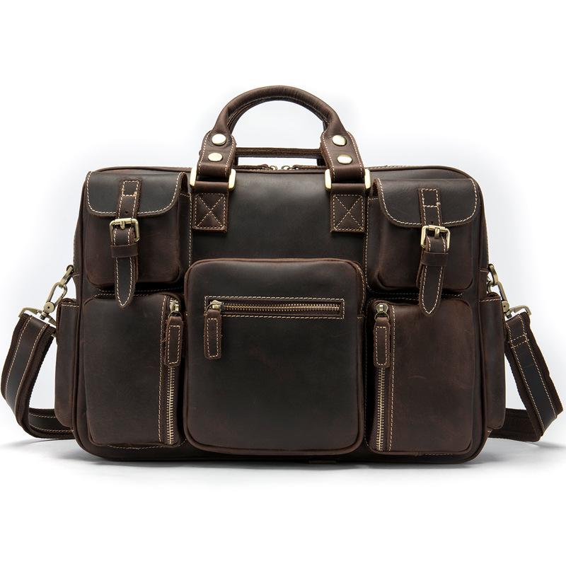 mens leather messenger bag