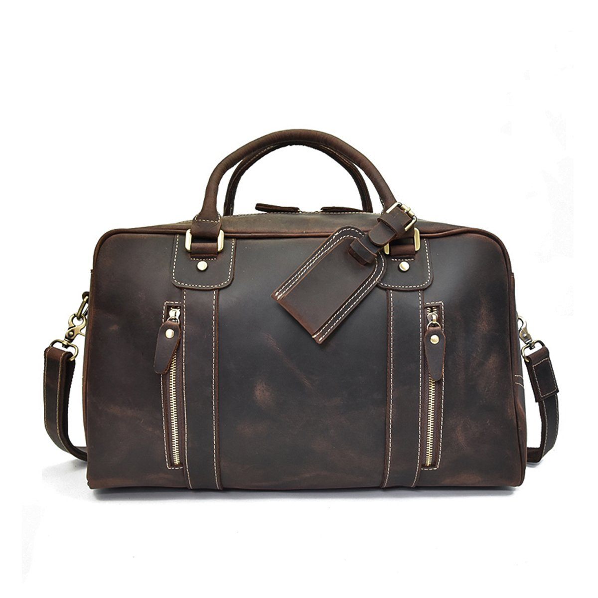 Leather Overnight Bag