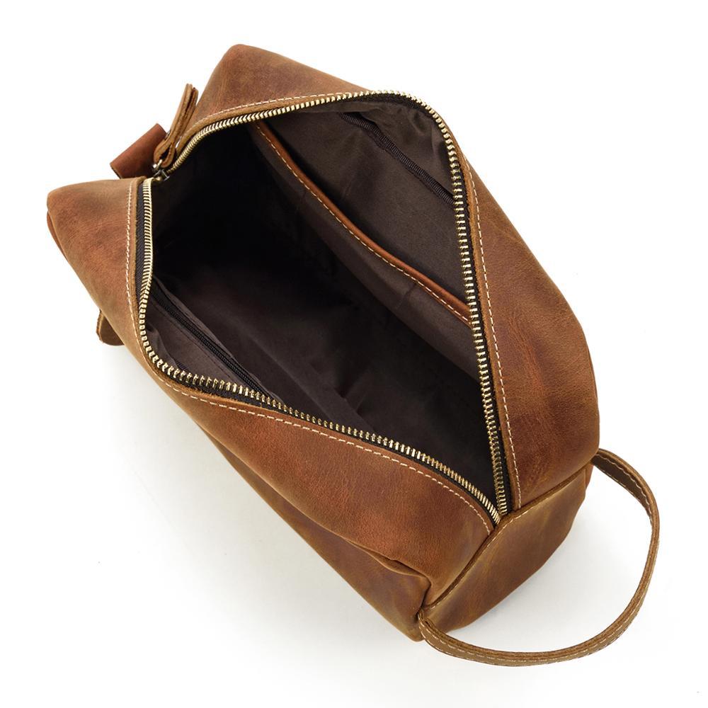 Leather Toiletry Bag