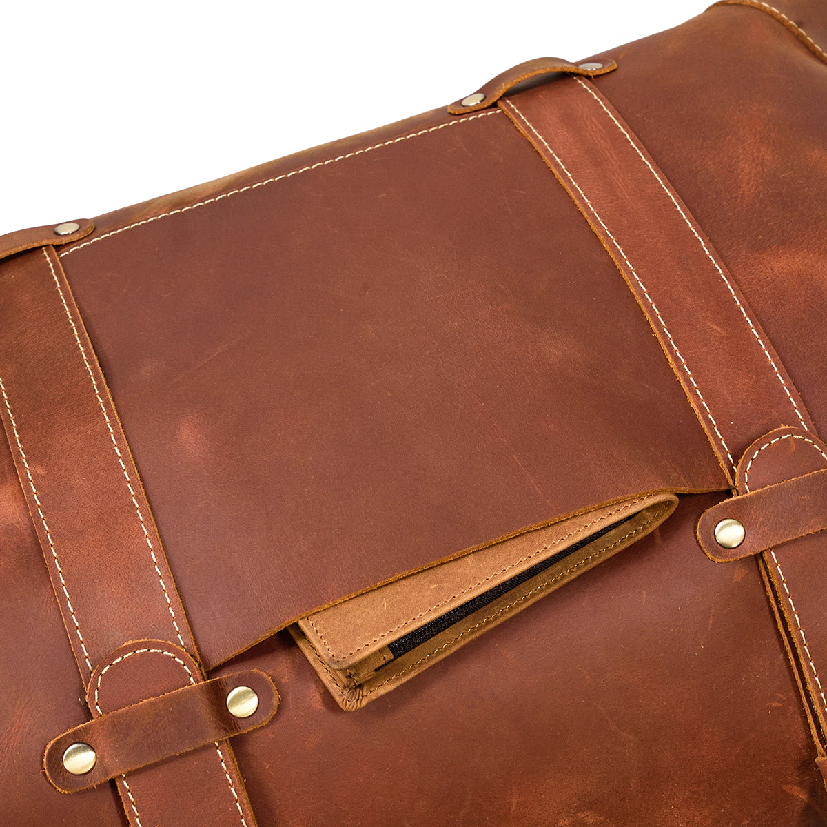 Leather Travel Bag  for men