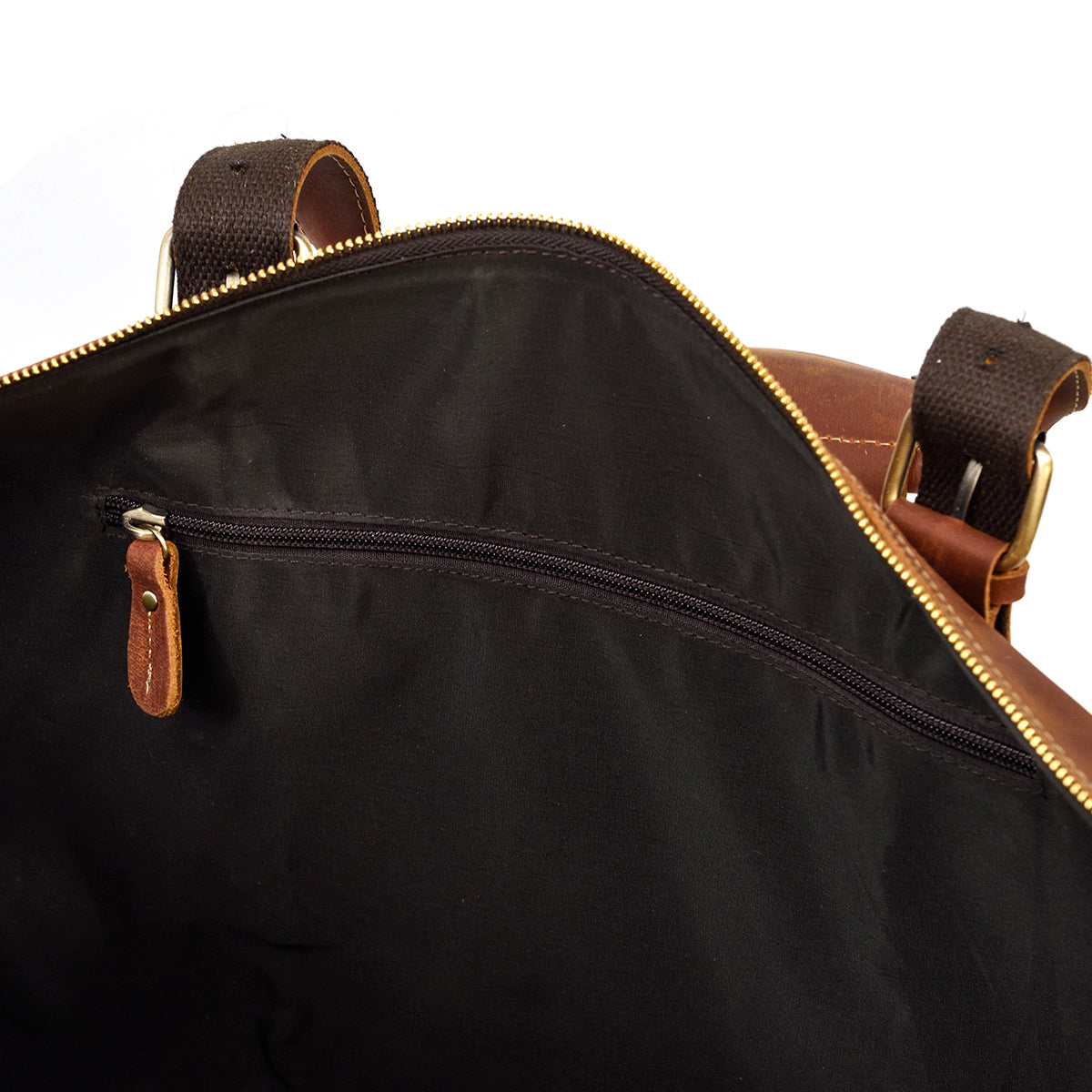 sturdy Leather Travel Bag