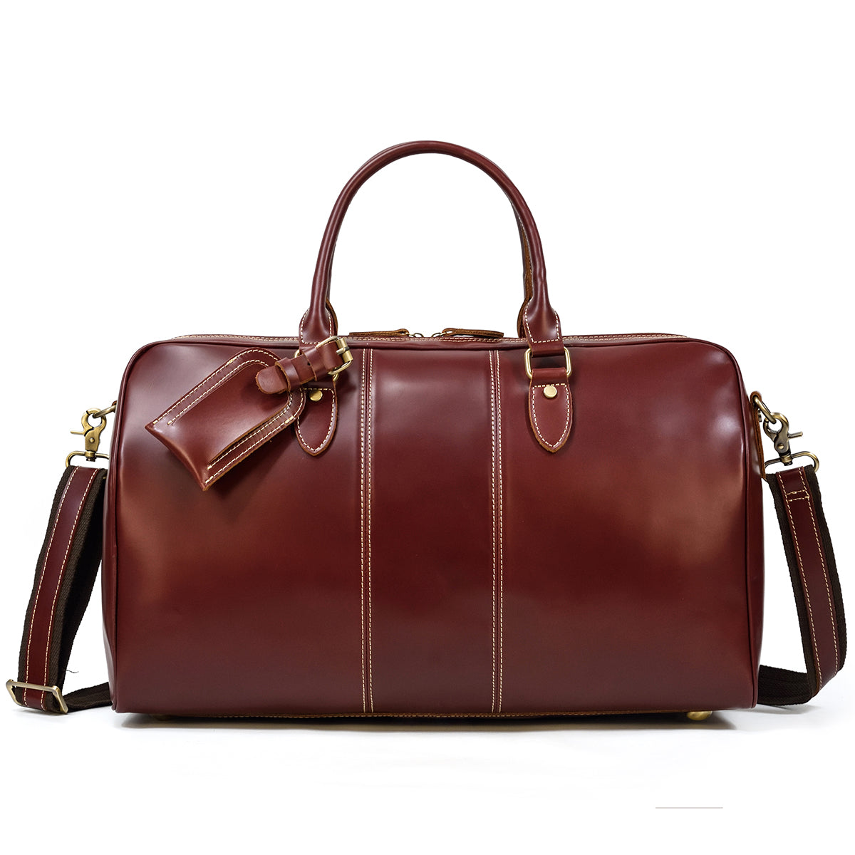 Leather Weekender Bag