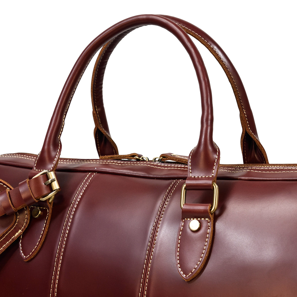 gym Leather Weekender Bag