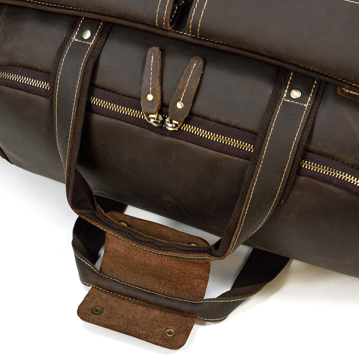 cabin Men's Leather Duffle Bag