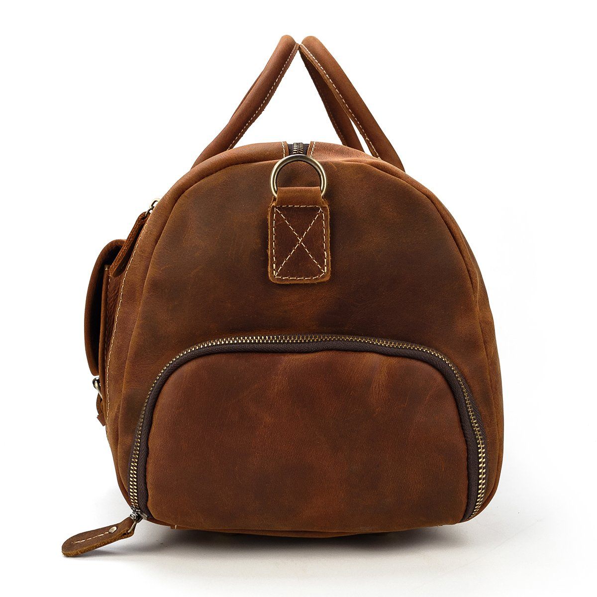 fashion Men's Leather Weekend Bag