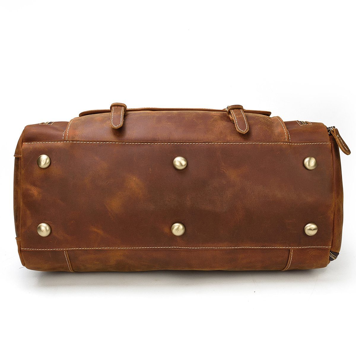 water resistant Men's Leather Weekend Bag