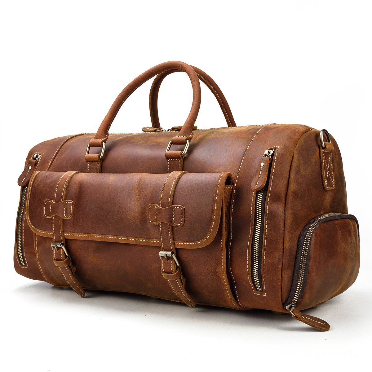 Sac Weekend en Cuir Homme fashion