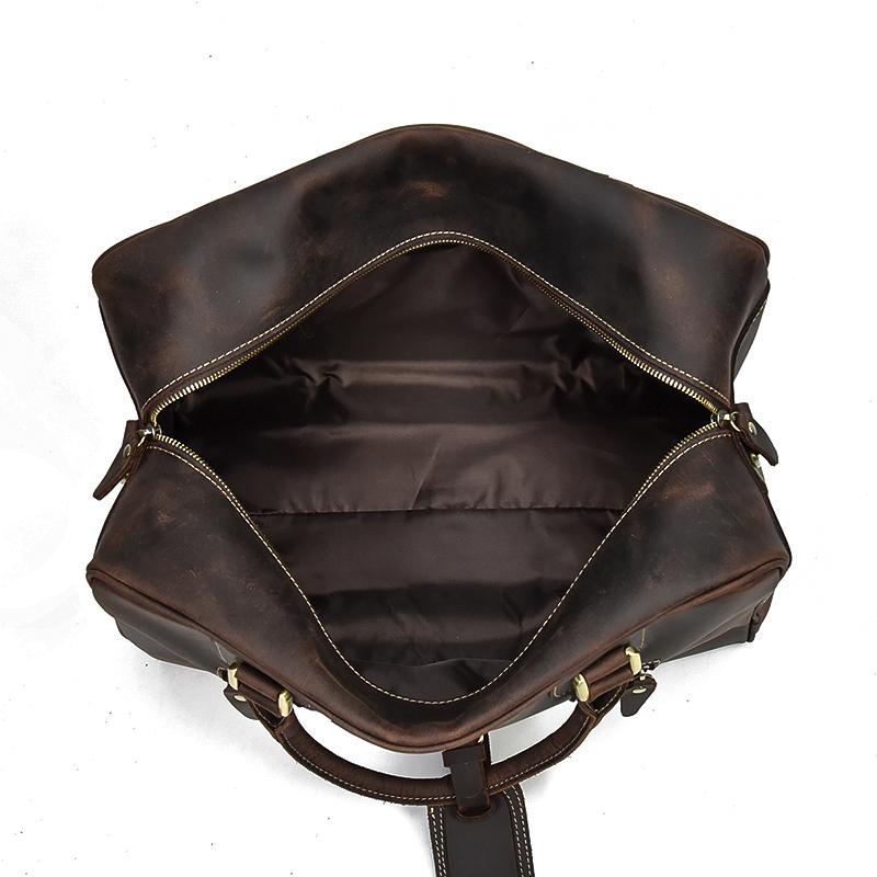 Sac de Nuit Cuir functionnel